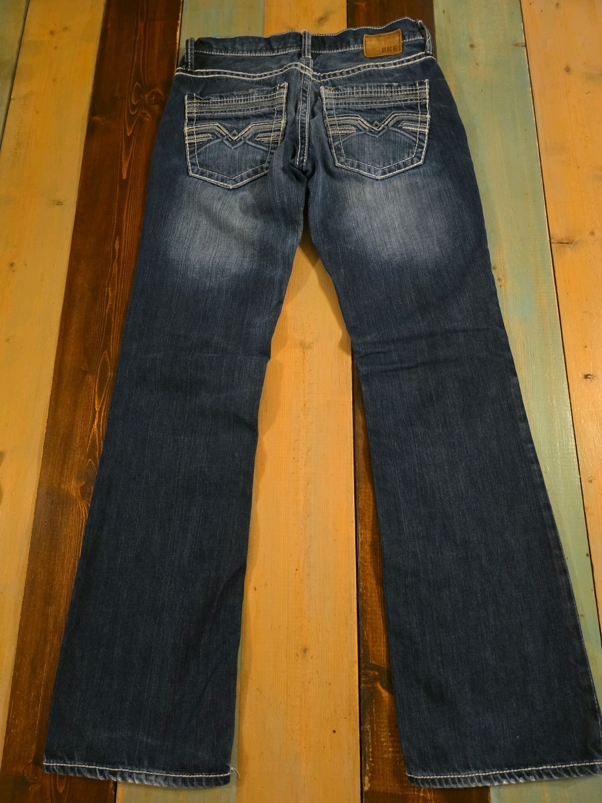 BKE Aiden Denim Jeans Size 28 x 32 Dark Wash Boot Cut