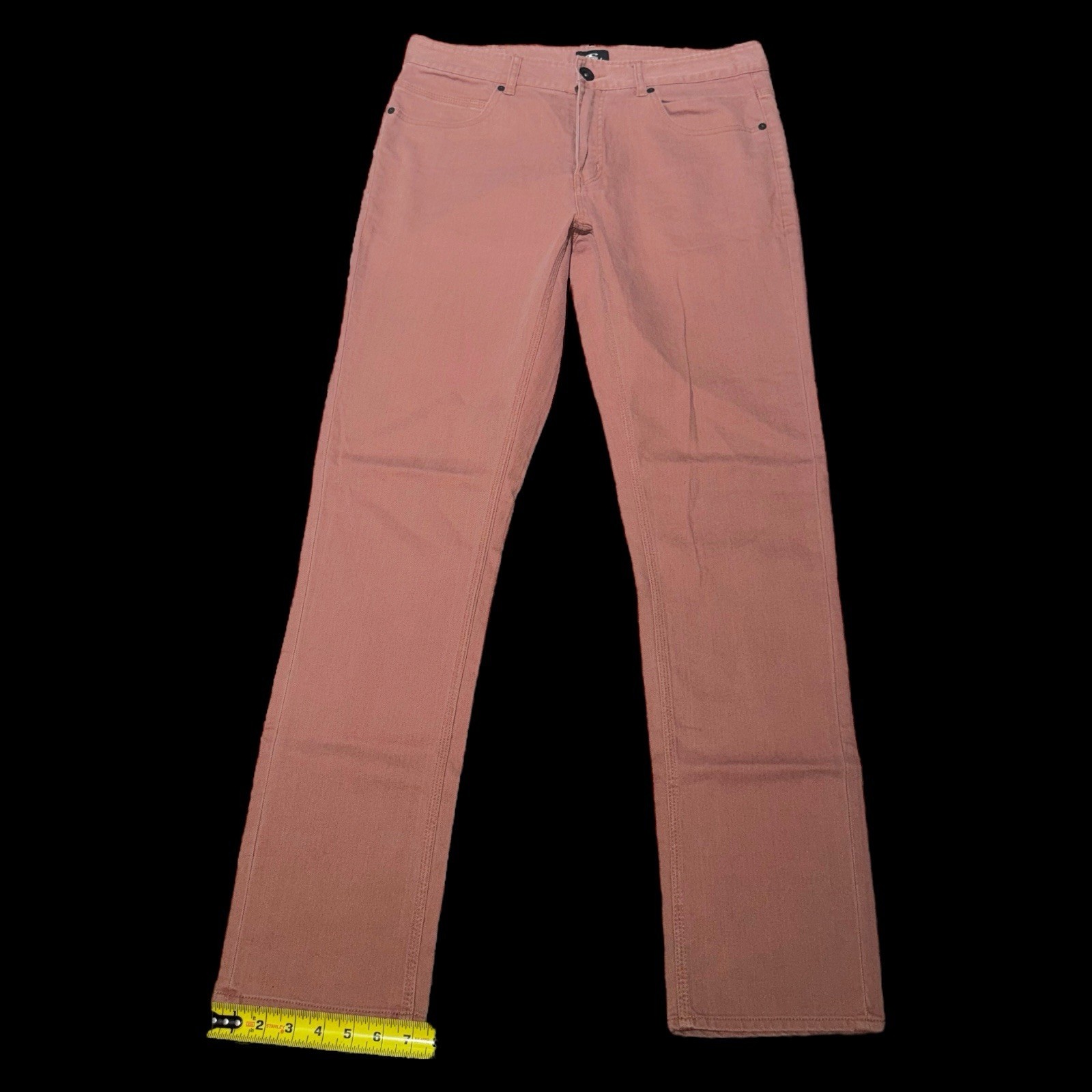 O’neill Men’s 33 Pink Denim Jean Pants 98% Cotton 2% Elastane (Fast Shipping)