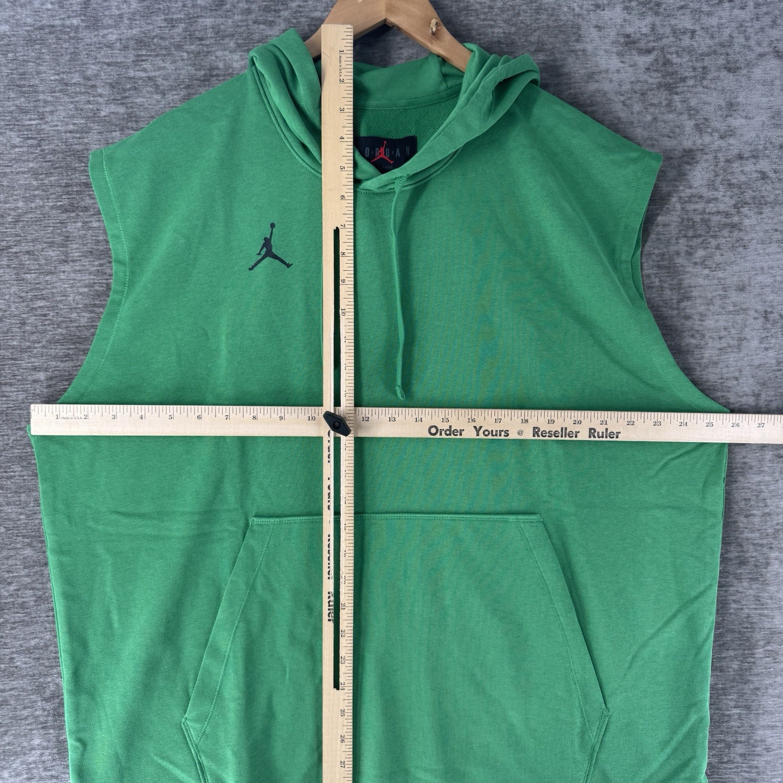 Jordan Dri-FIT Sleeveless Pullover Training Hoodie Men’s XL Green DQ7946-388 NWT
