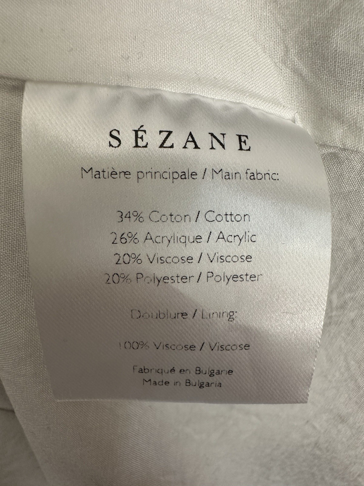 Sezane Mathilde Black White Polka Dot Sleeveless Ruffle Hem Dress Size 34