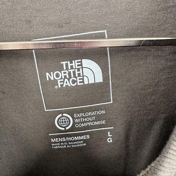 The North Face Men’s Short Sleeve Box Logo T-Shirt sz L Dark Green NSE Tee NWT