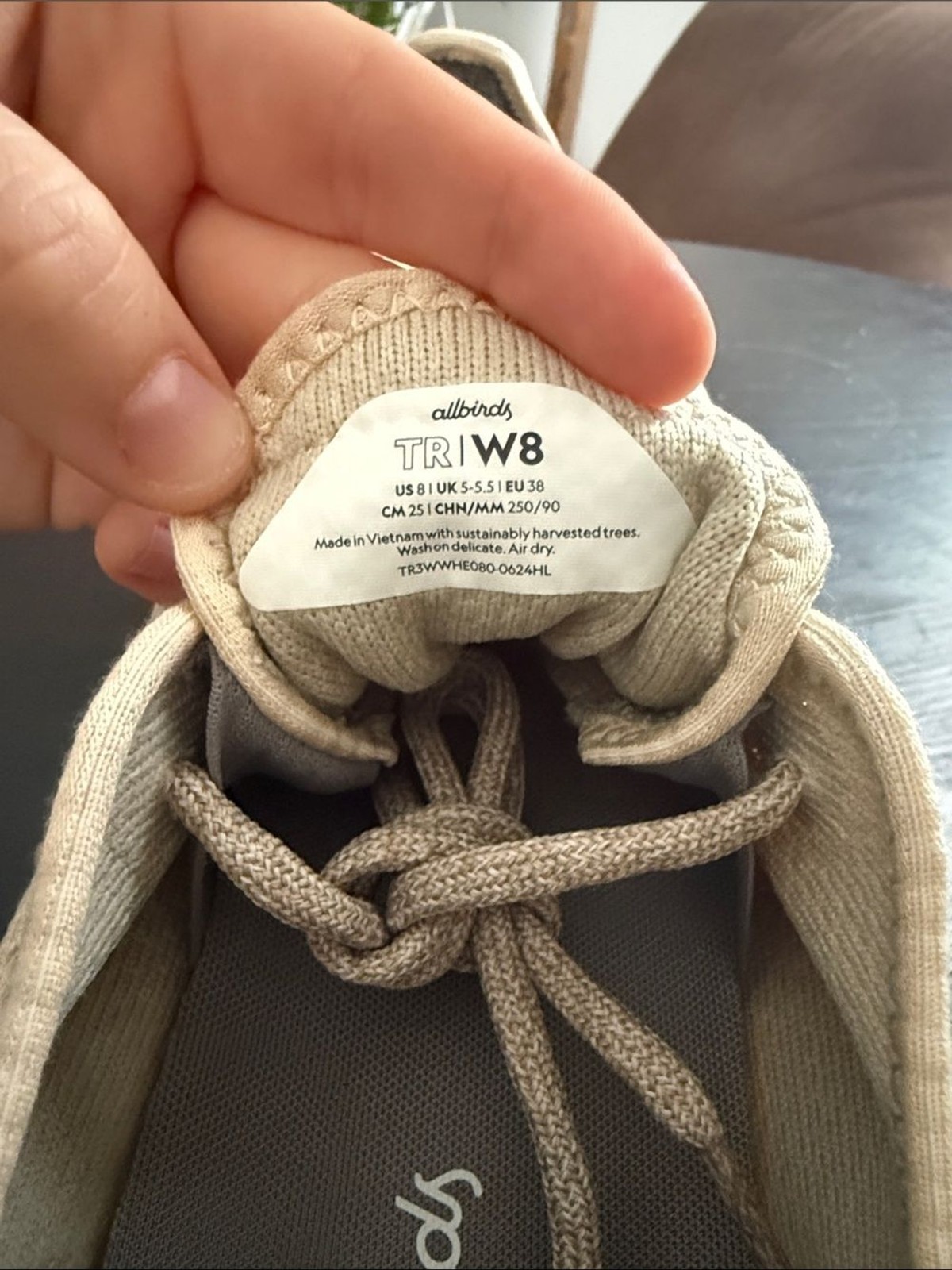 Allbirds Tree Runners Wheat Limited Edition Women’s 8 Merino Wool Walking Shoes