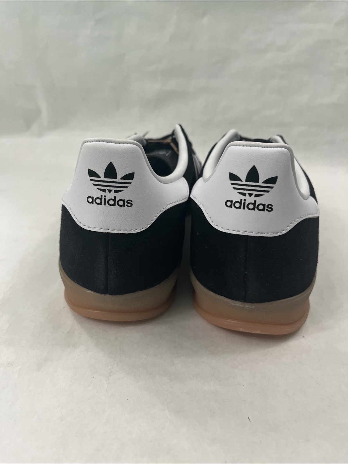 Men’s Adidas Gazelle Indoor Black Gum Athletic Casual Shoes / H06259 / Size 13