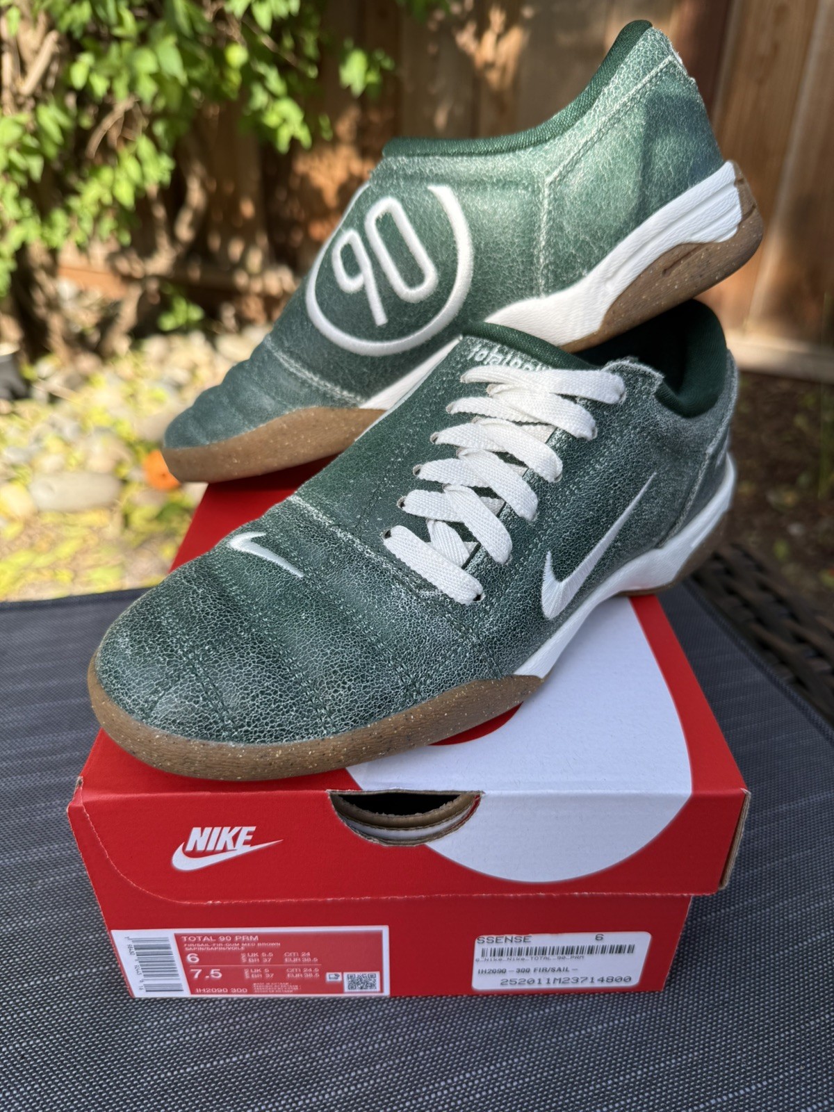 Nike Total 90 Fir/Sail Gum Bottom BRAND NEW Sneakers Unisex-Size 6M/7.5W