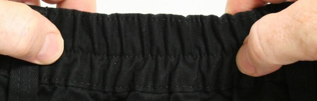 ROCXL Cargo Shorts with Expandable Waist Back Pocket Flaps – BLACK Size 68