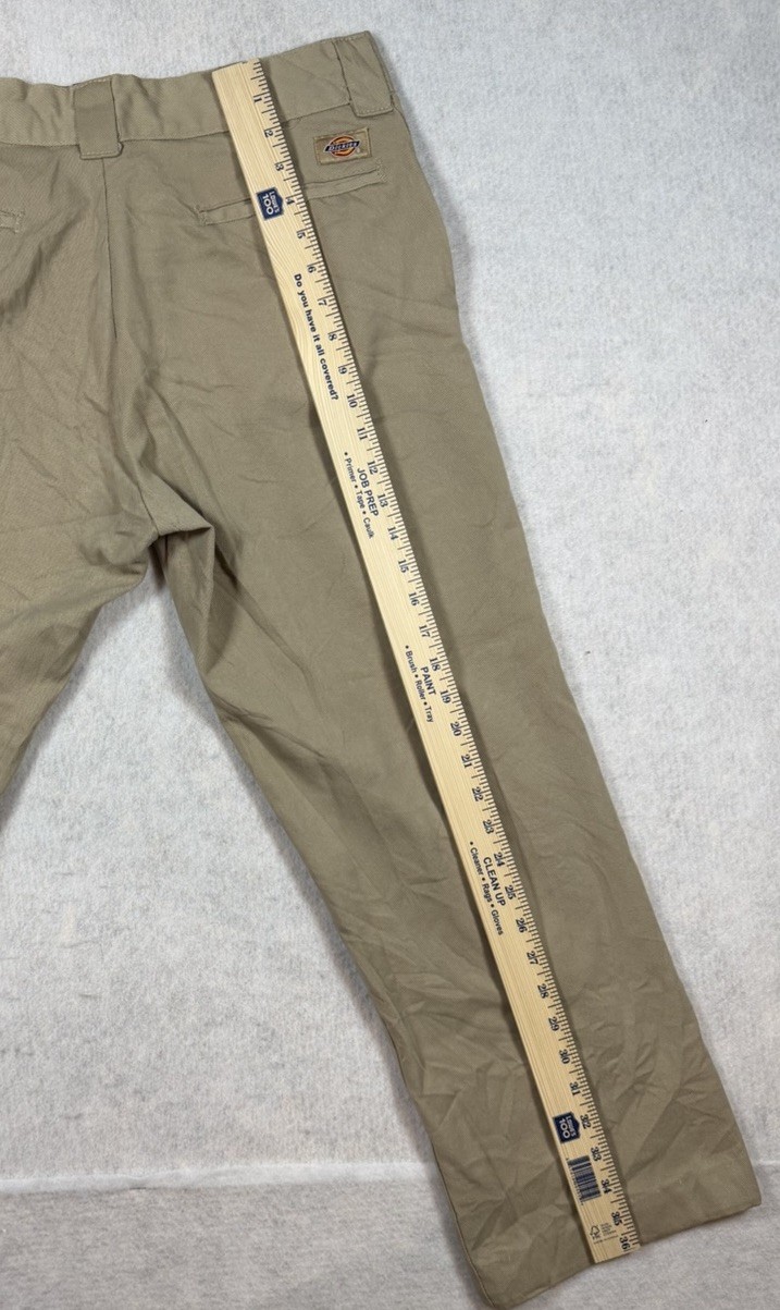 Dickies Original Fit Men’s Workwear Pants Khaki 34×30 Straight Leg 874 Flex
