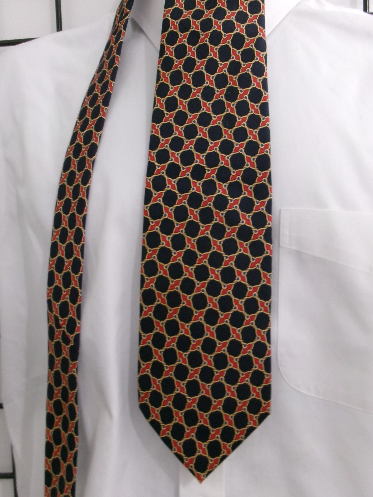 BROOKS BROTHERS /USA 🔥 3 3/4″ WIDE / SILK NECK TIE