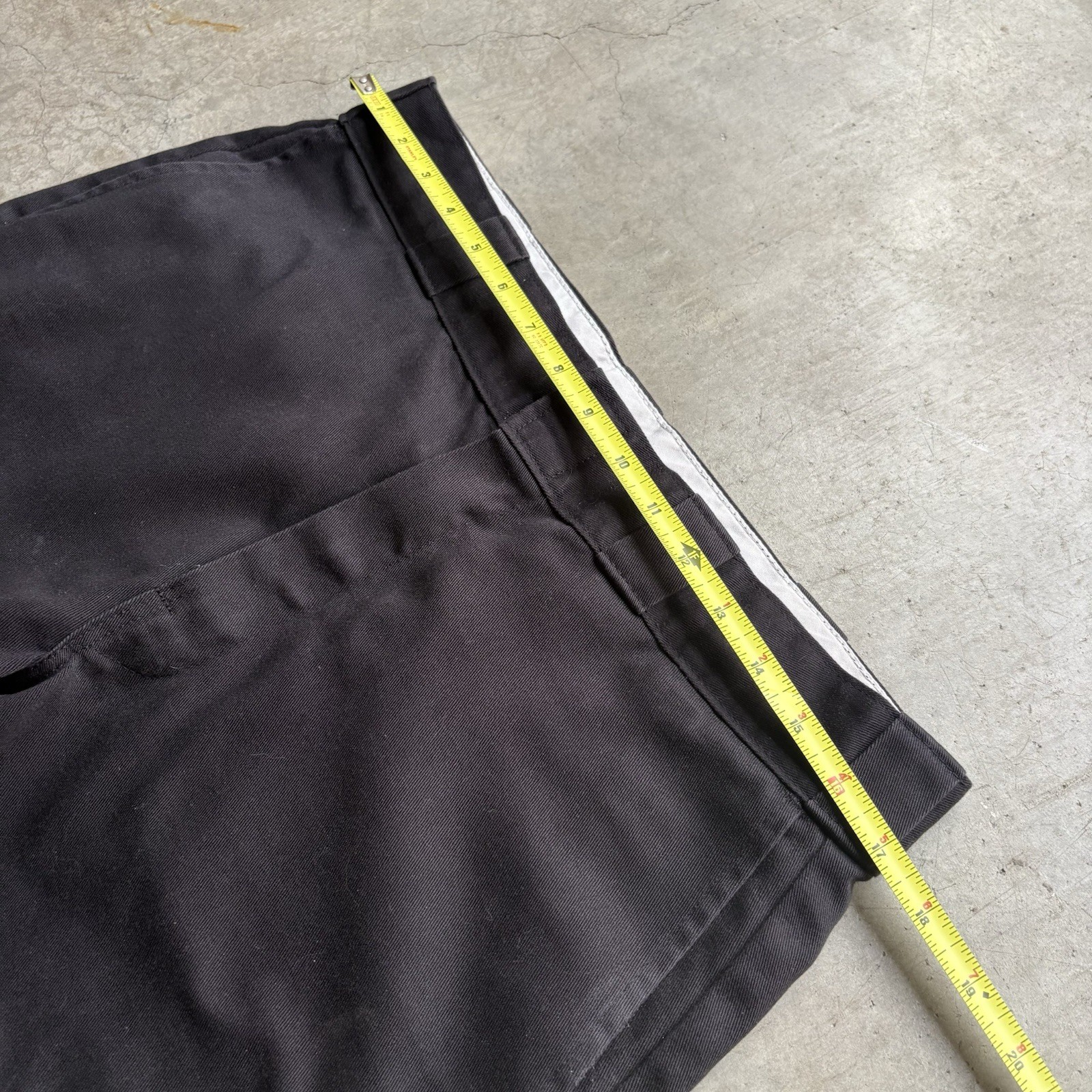 Dickies 874BK Men’s Workwear Pants 34×30 Black Cotton Blend Twill