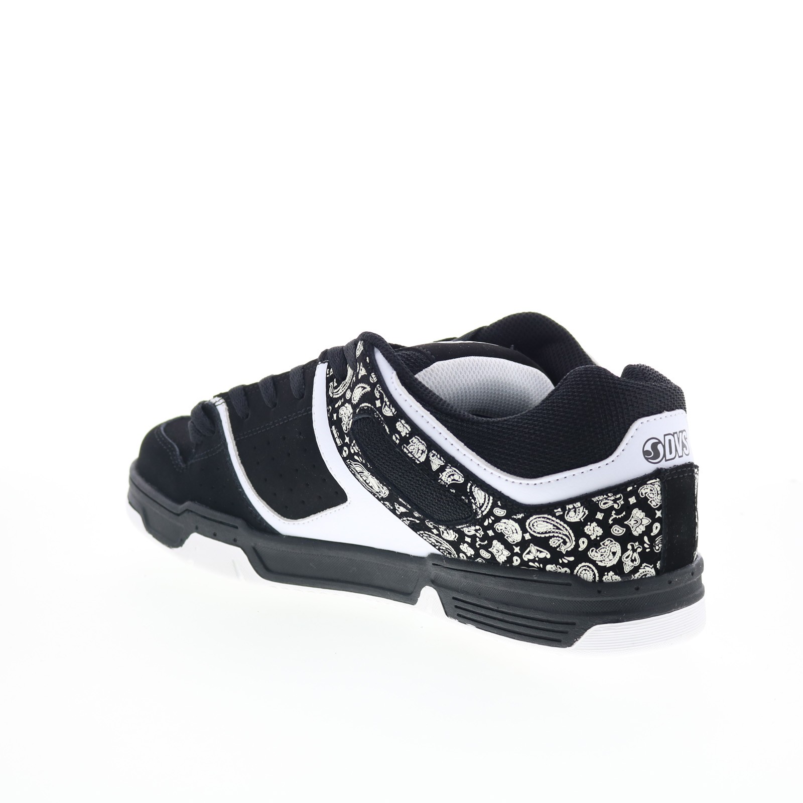 DVS Remix DV00370001 Mens Black Nubuck Skate Inspired Sneakers Shoes