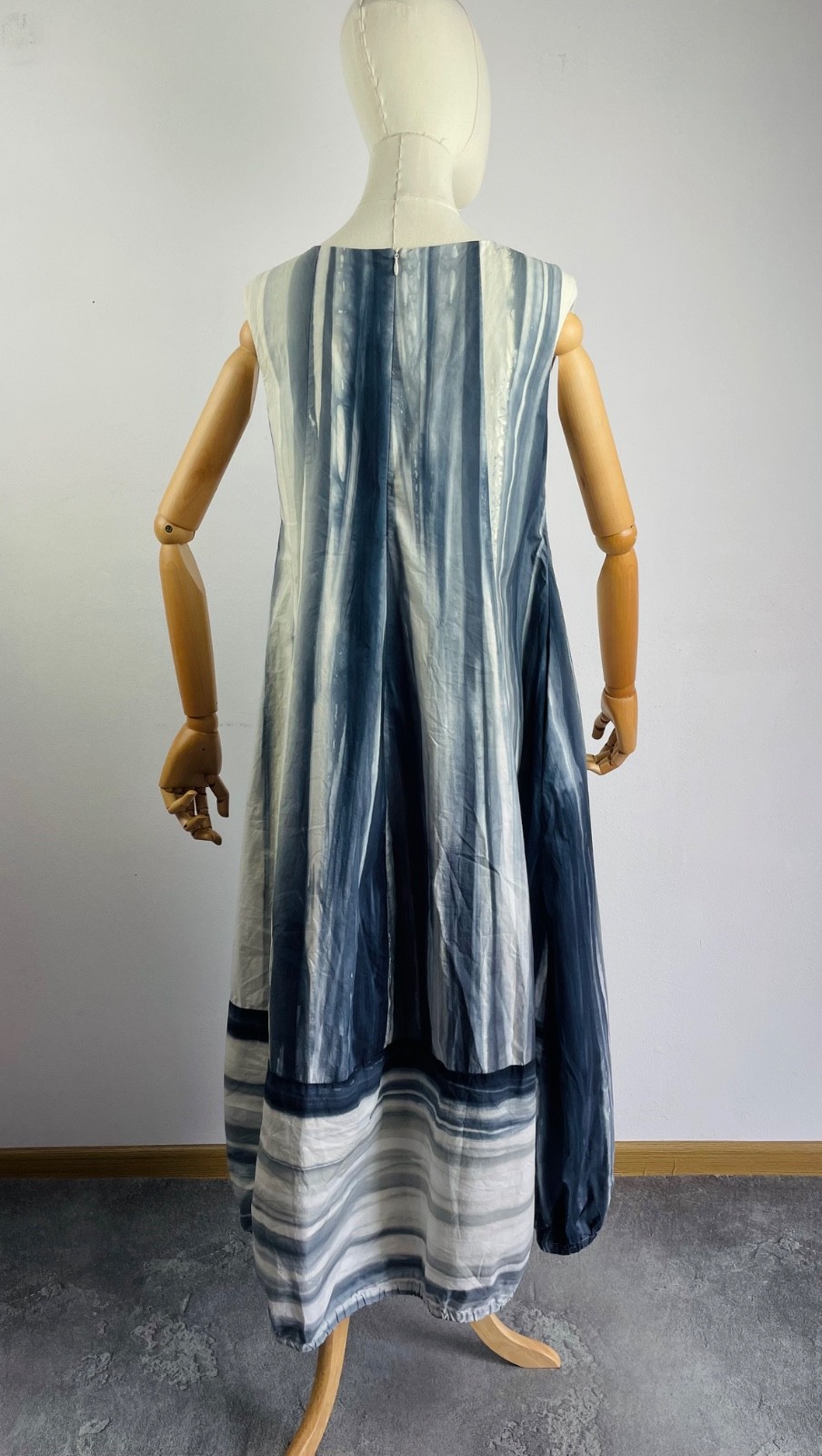 Annette Gortz Women’s Abstract Print Sleeveless Ballon Midi Dress Size 36
