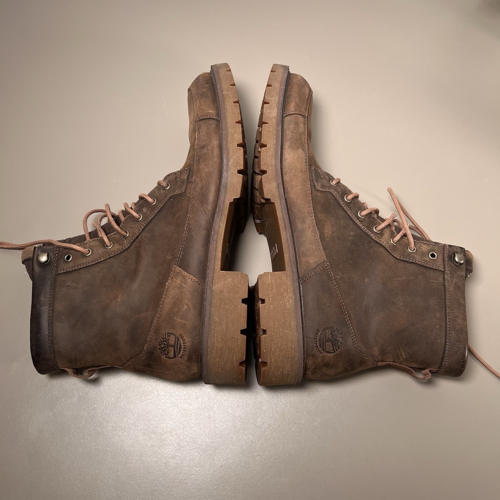 Timberland Men’s Elmhurst 6 Inches Brown Leather Size 9
