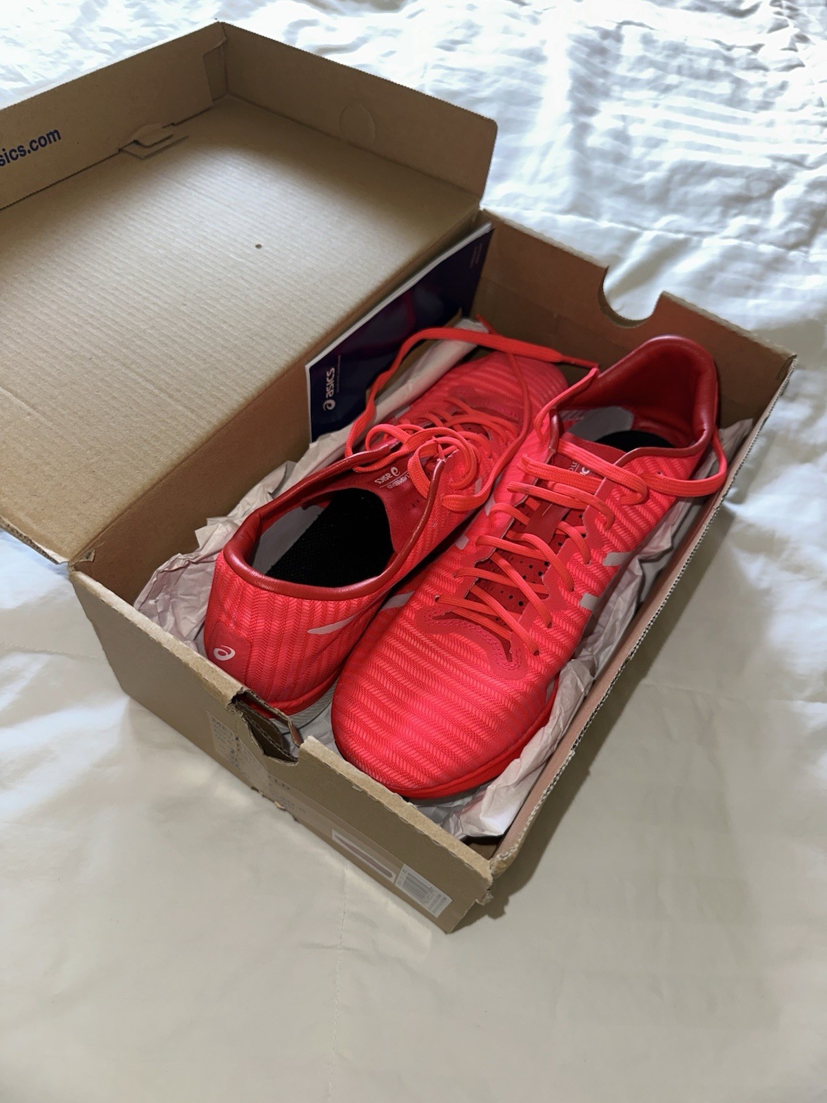 Asics Metaspeed LD 702 Diva Pink/White Size 7.5