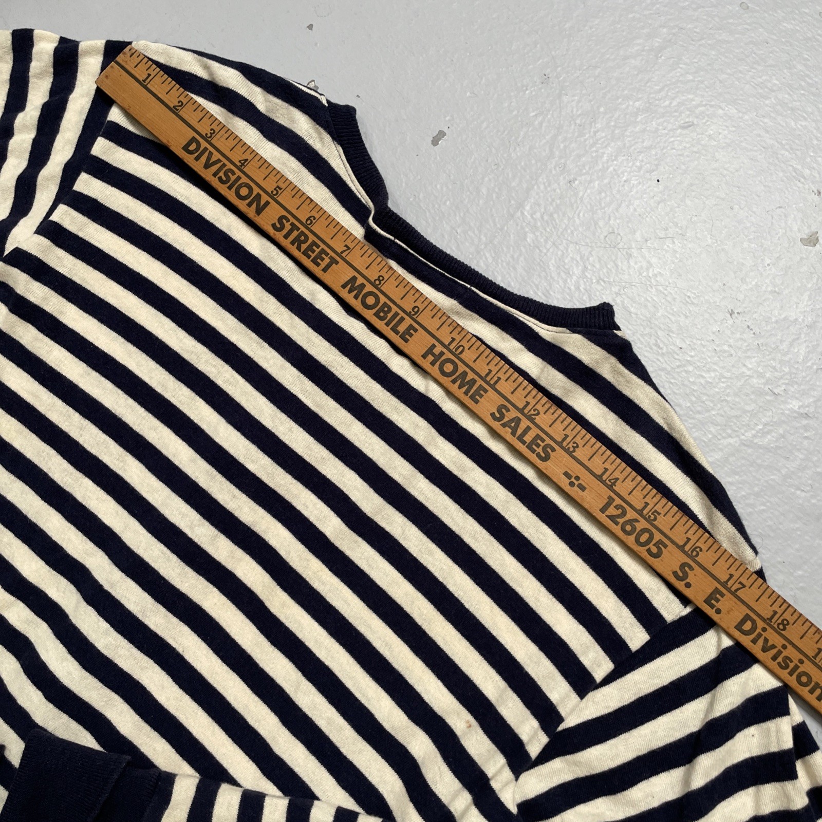 45rpm Joubu De Nagamochi Striped Button Cardigan Sweater Made Japan 3 (XS-S)