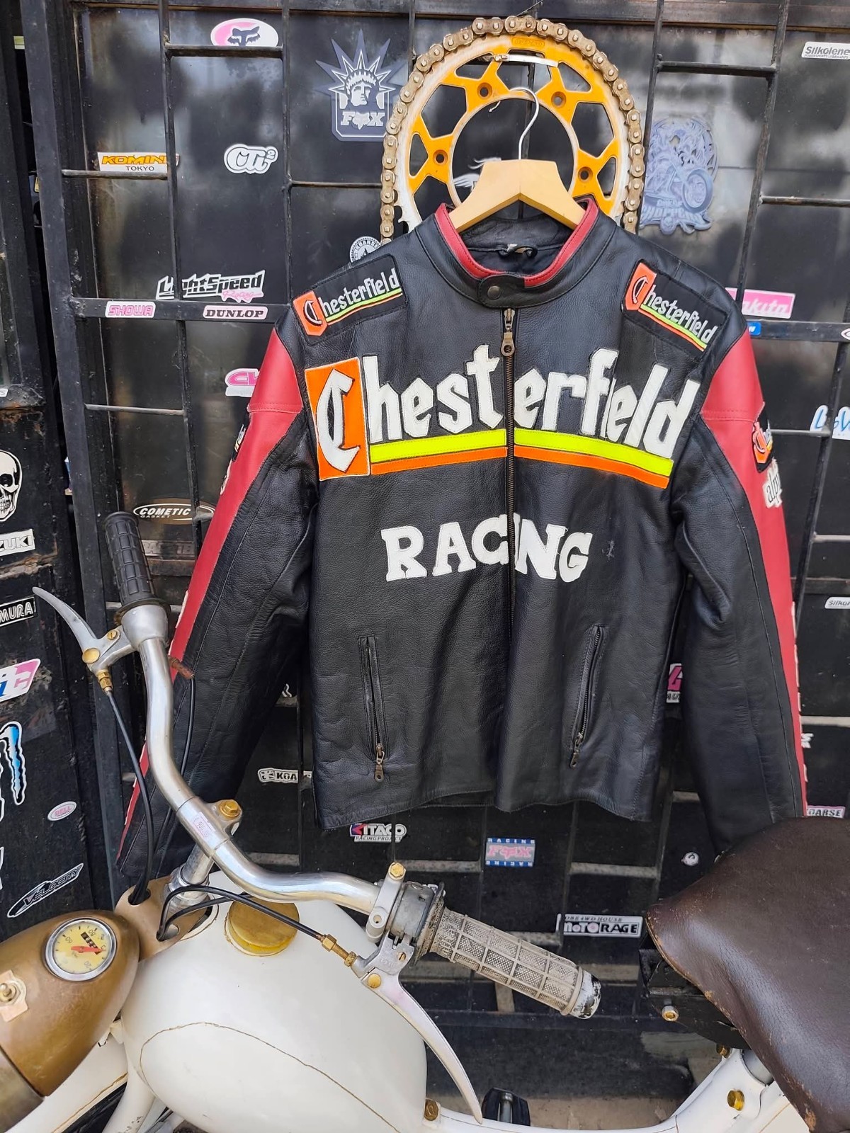 Chesterfield Racing Leather Motorcycle Jacket