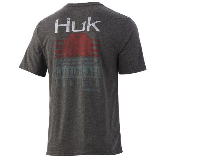 HUK Striped Horizon Tee Shirt H1000331- CHOOSE YOUR COLOR AND SIZE!