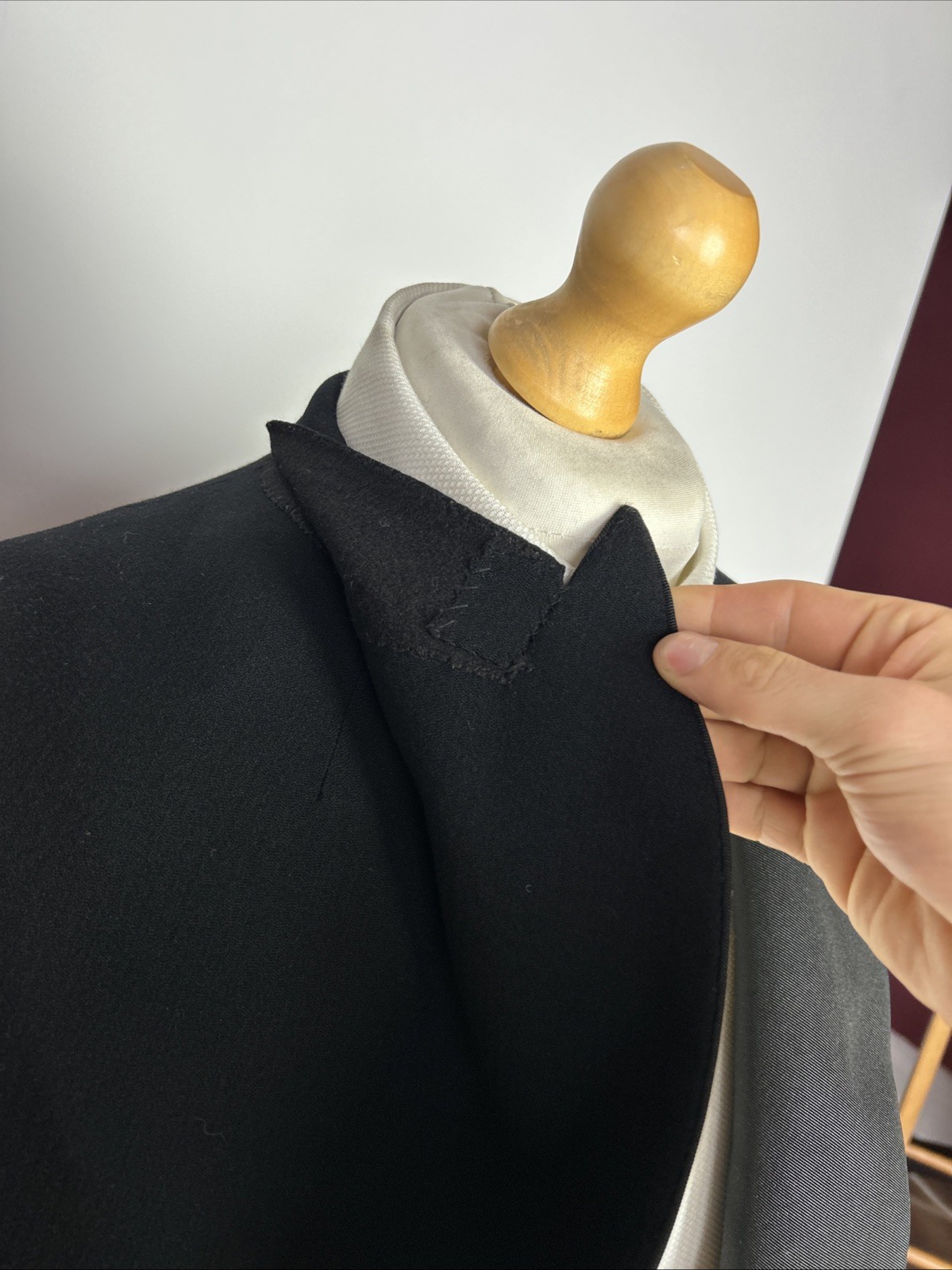 Bespoke 1950s White Tie Tailcoat (40R) Handmade Dinner Savile Row Vintage