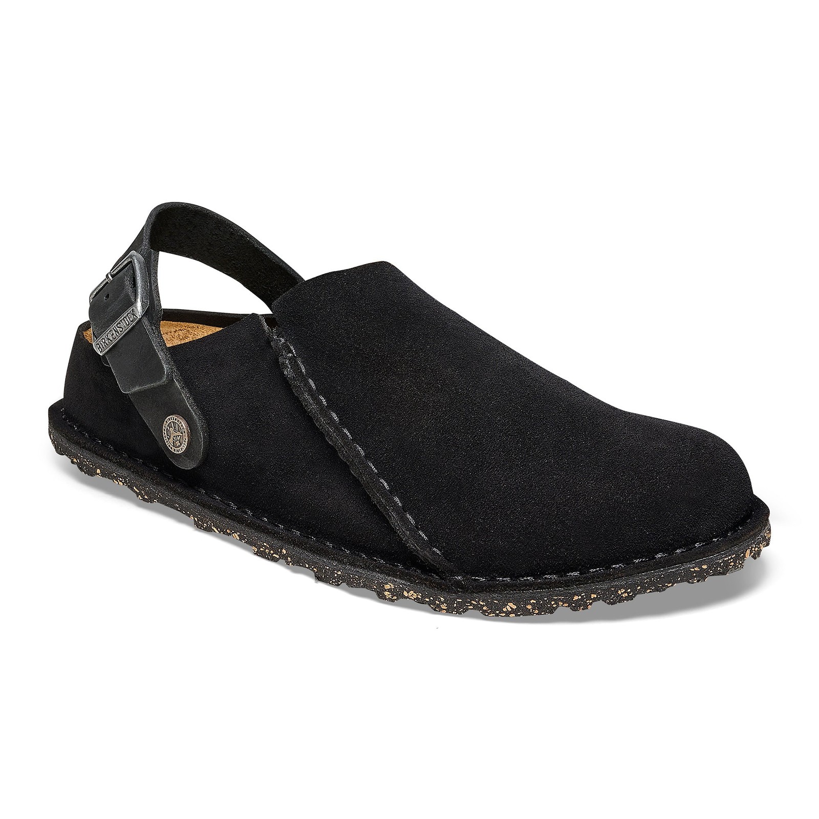 BIRKENSTOCK LUTRY PREMIUM SUEDE SUEDE LEATHER UNISEX CLOGS