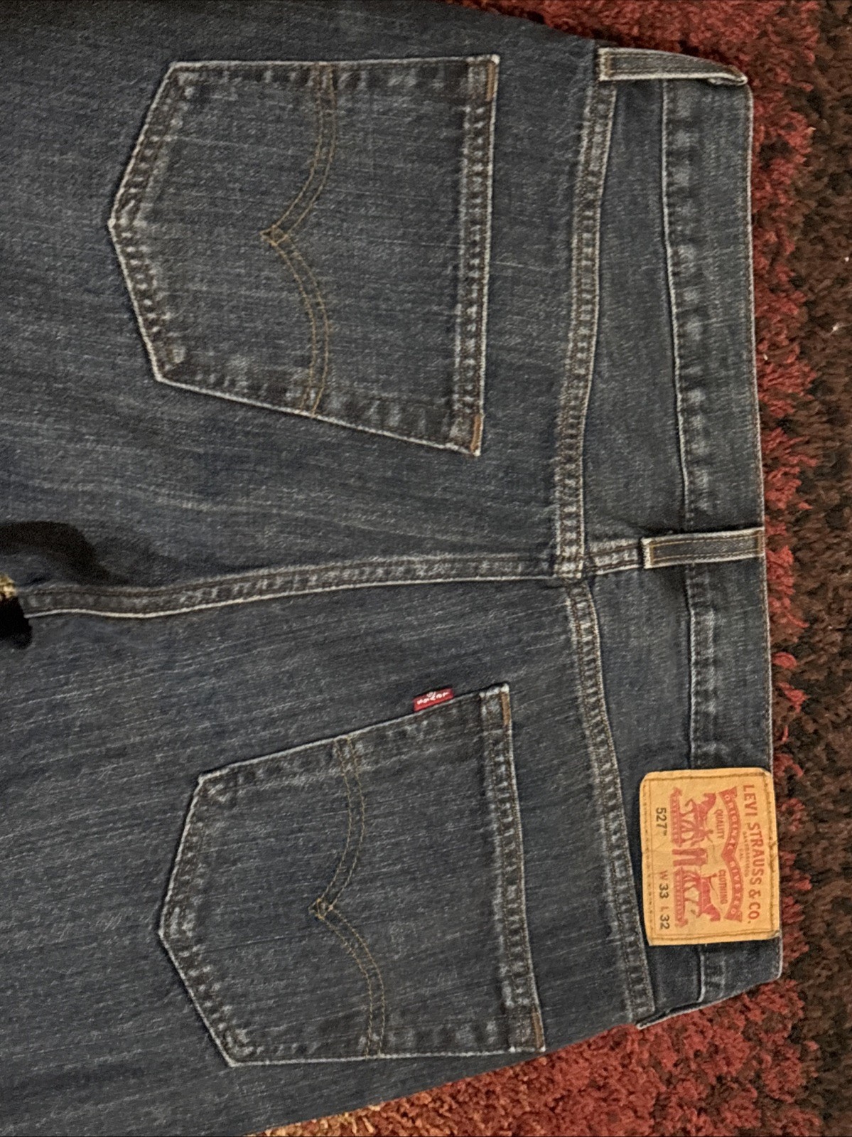 Levi’s 527 Series NWOT Jeans Men’s Slim Fit Bootcut Dark Wash 33 x 32