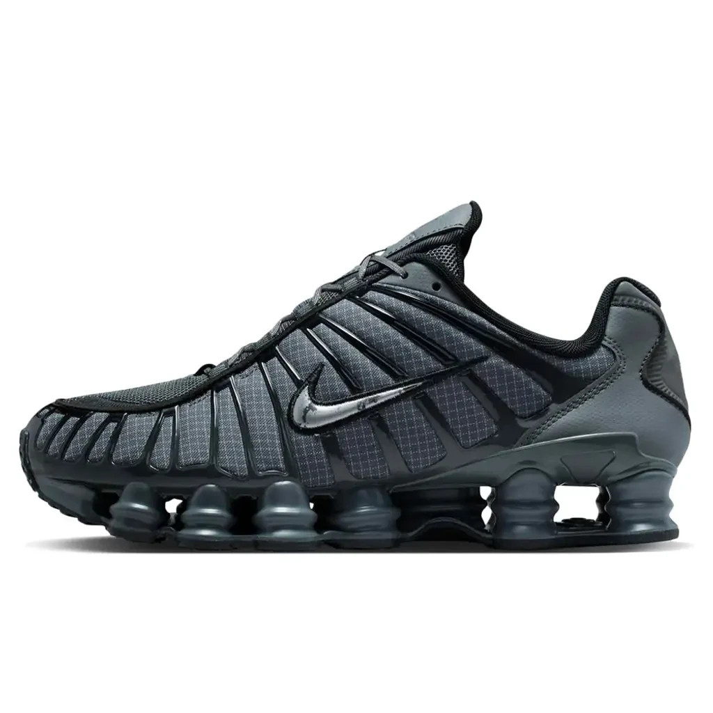 Nike Shox TL Mens Size 10.5 Iron Grey Black Metallic Silver IM6771 068