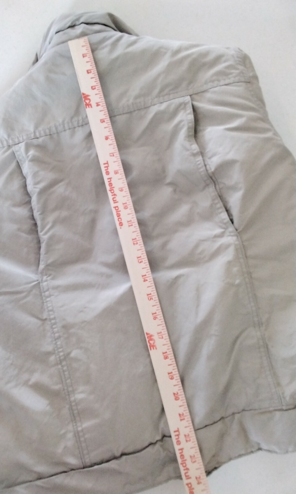 Woolrich Insulated Lined Short Jacket Vintage 80’s Men’s Medium Beige INV#Z4015