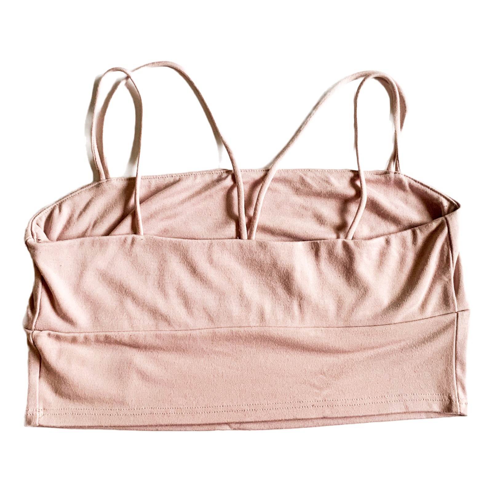 Urban Outfitters Celeste Square Neck Cami Rose Medium
