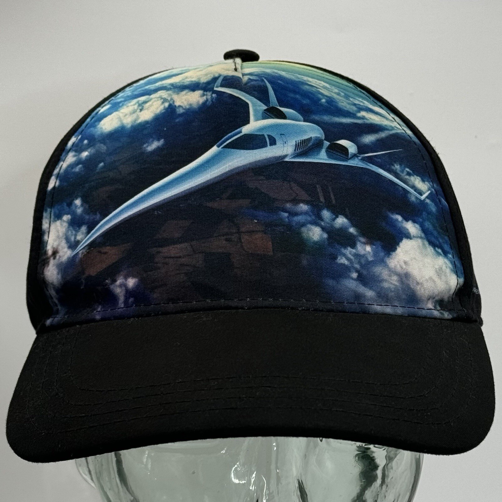 Boeing Above And Beyond Airplane Aerospace Hat Embroidered Adjustable Cap