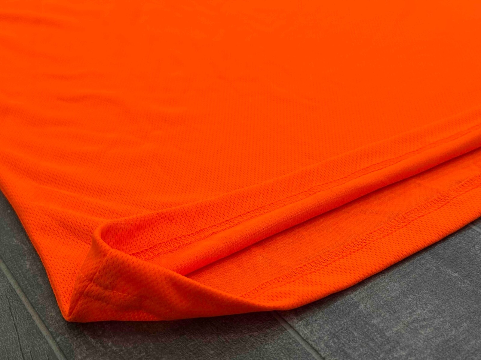 DRI-FIT Long Sleeve T-Shirts, UPF 50+ Sun Protection Shirt Safety Orange