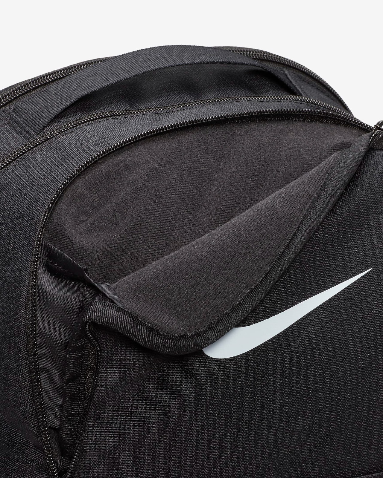 Nike Brasilia 9.5 Training Backpack, DH7709 010 Black/Black/White 1465 CU IN 24L