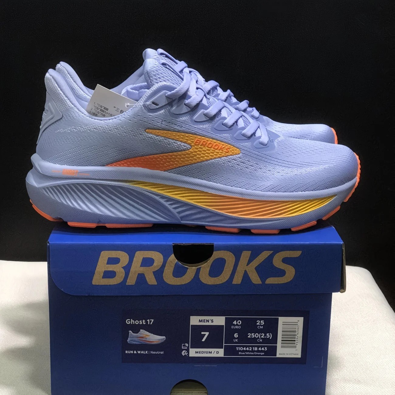 Brooks Ghost 17 Men Shoe Running Sneaker