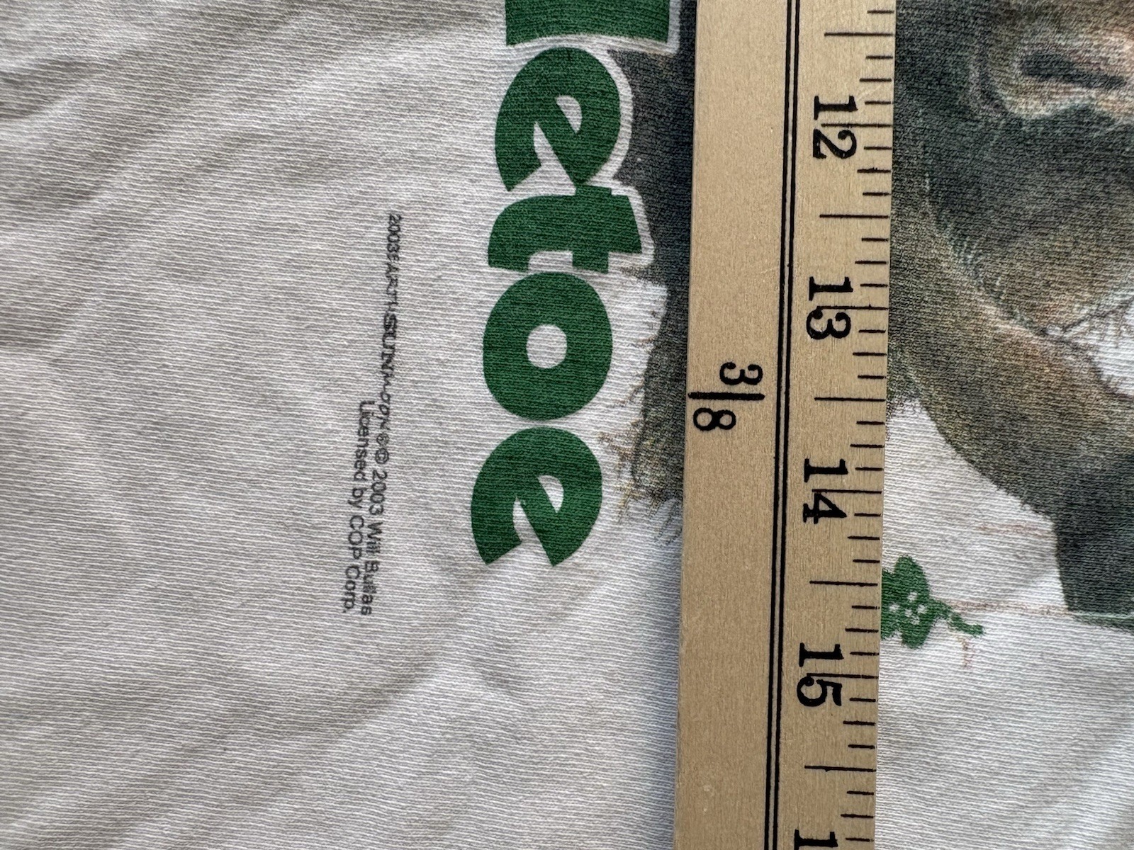 2003 Streetwear Graphic Skate Long Sleeve T-Shirt XL White Cotton