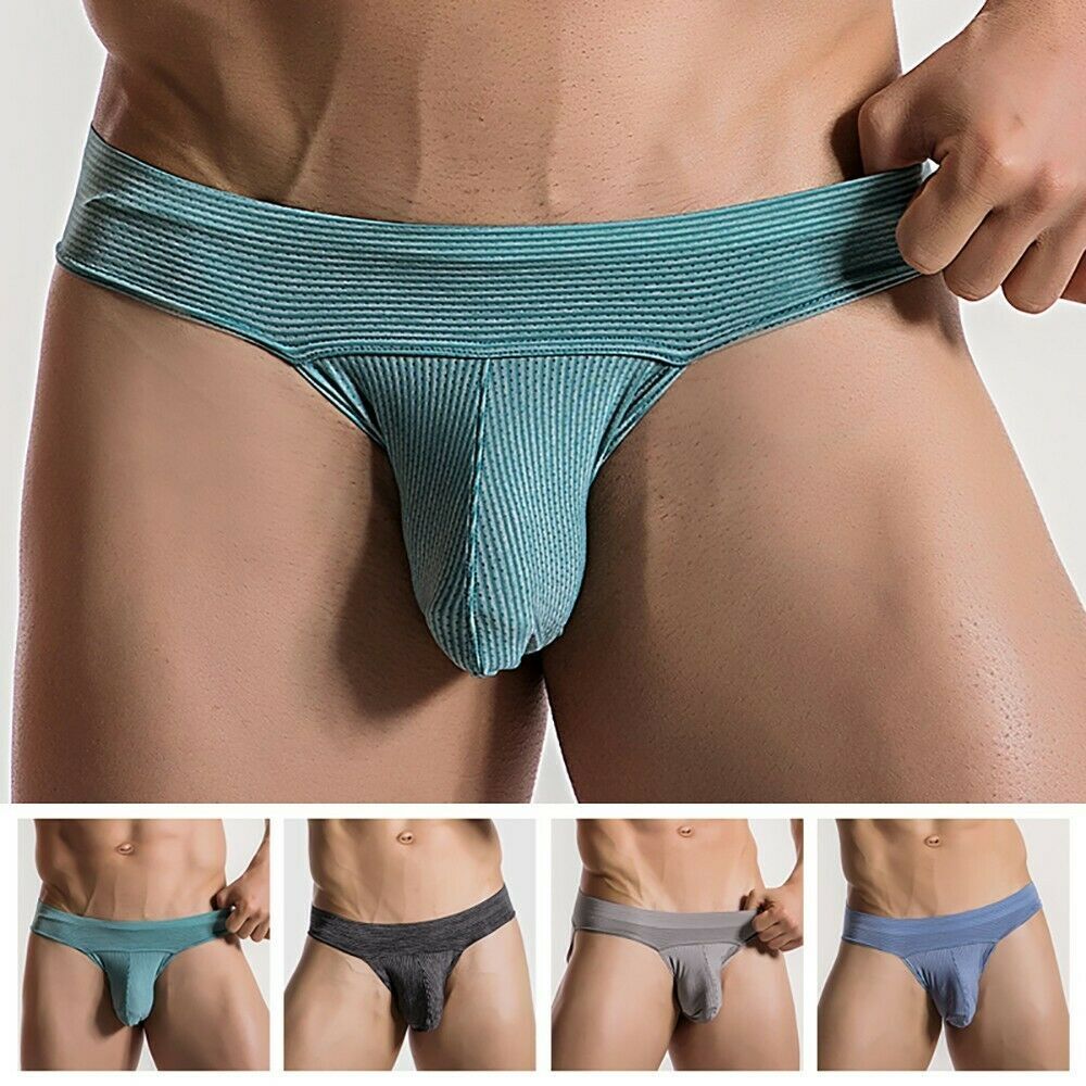 Men Sexy Thongs Briefs Low-rise G String Pouch T-back Underwear Bikini Panties~~