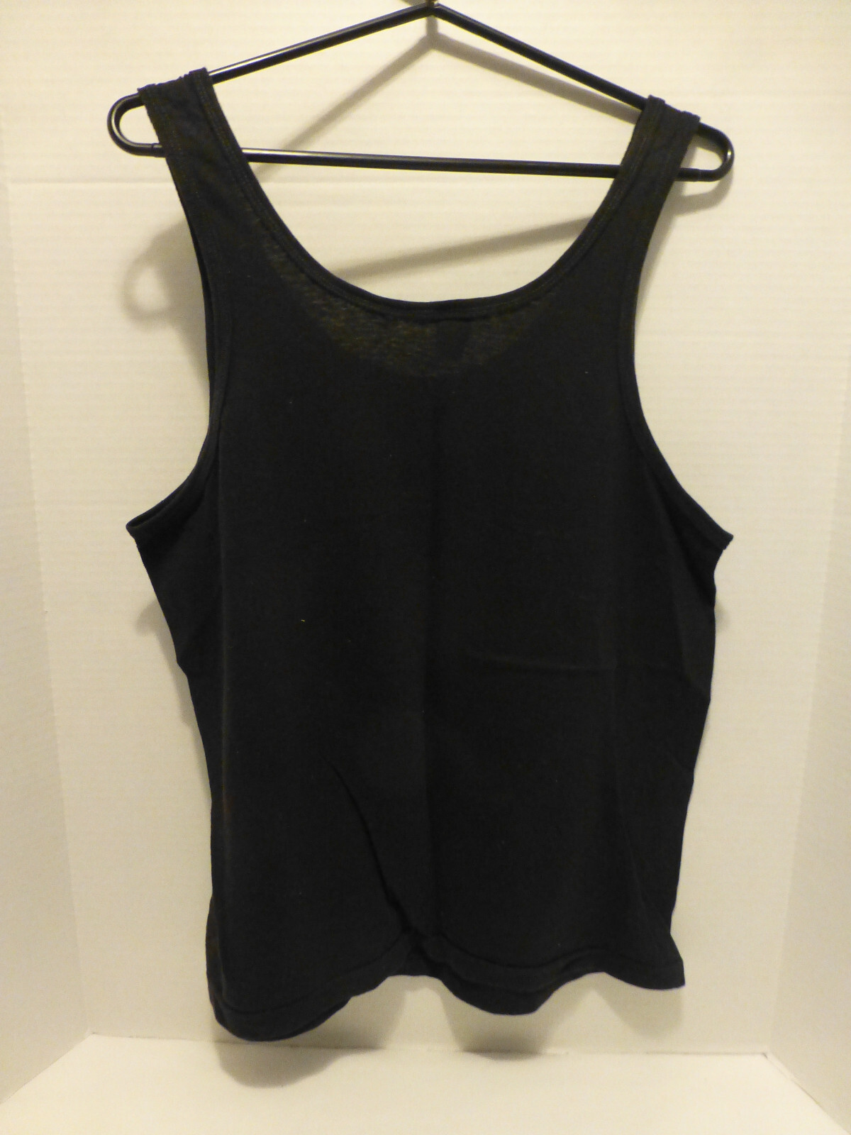 Vintage 80’s Mickey Mouse Black Tank Top XL Disney USA Ched by Anvil Unisex