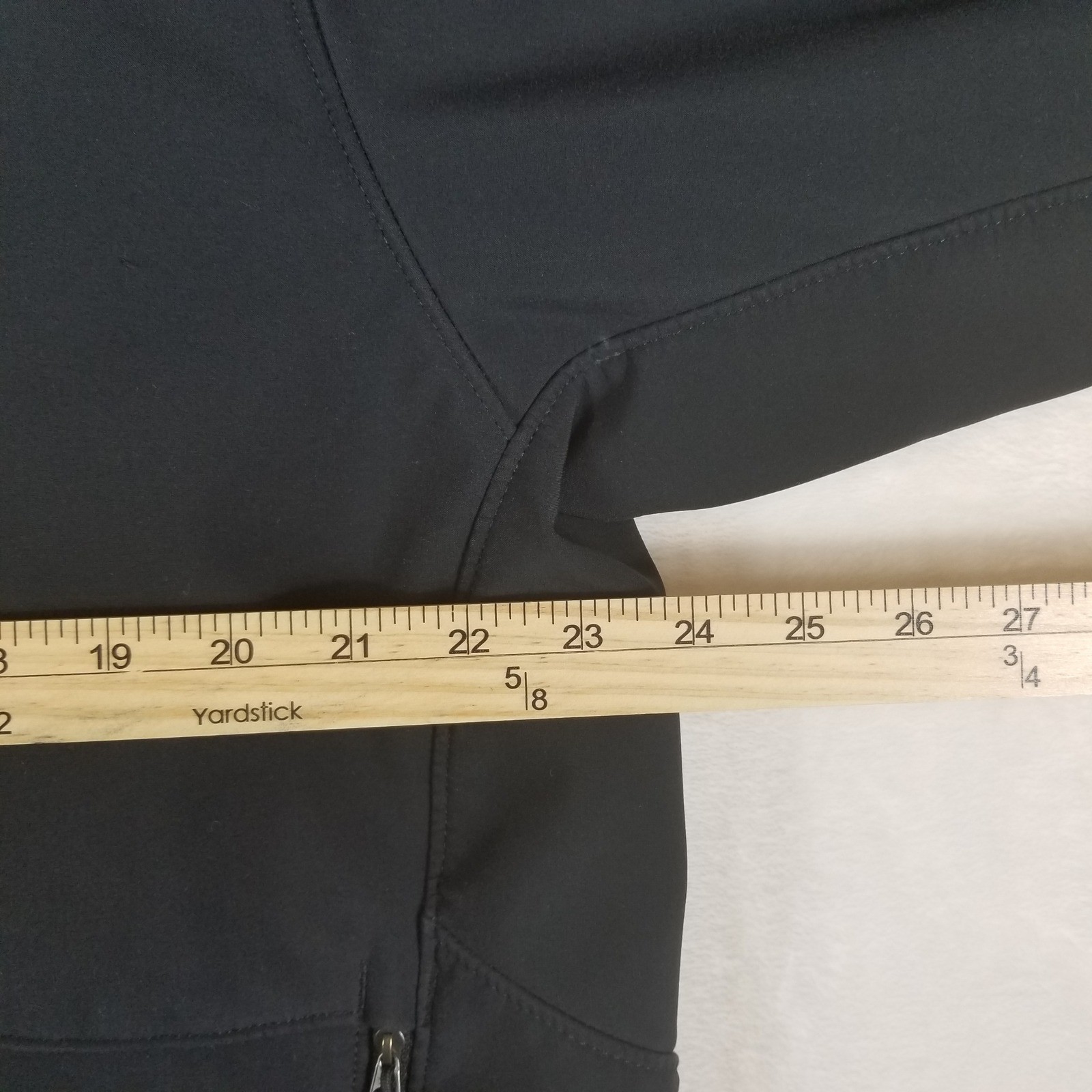 The North Face Softshell Jacket Mens XL Black Full Zip Apex Bionic Coat
