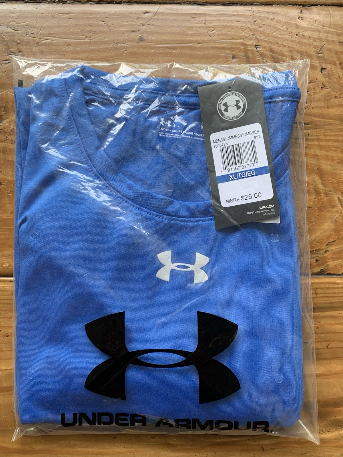 BRAND NEW Men’s Under Armour SS Locker Room Tee 2.0 #1305775 in Royal Size XL