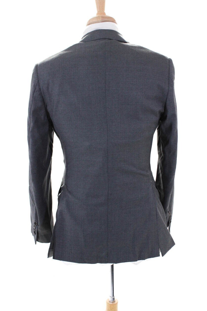 RRP 1695$ Scuderi Grey Blazer Size 38R / 48 IT – Canali Zegna Corneliani
