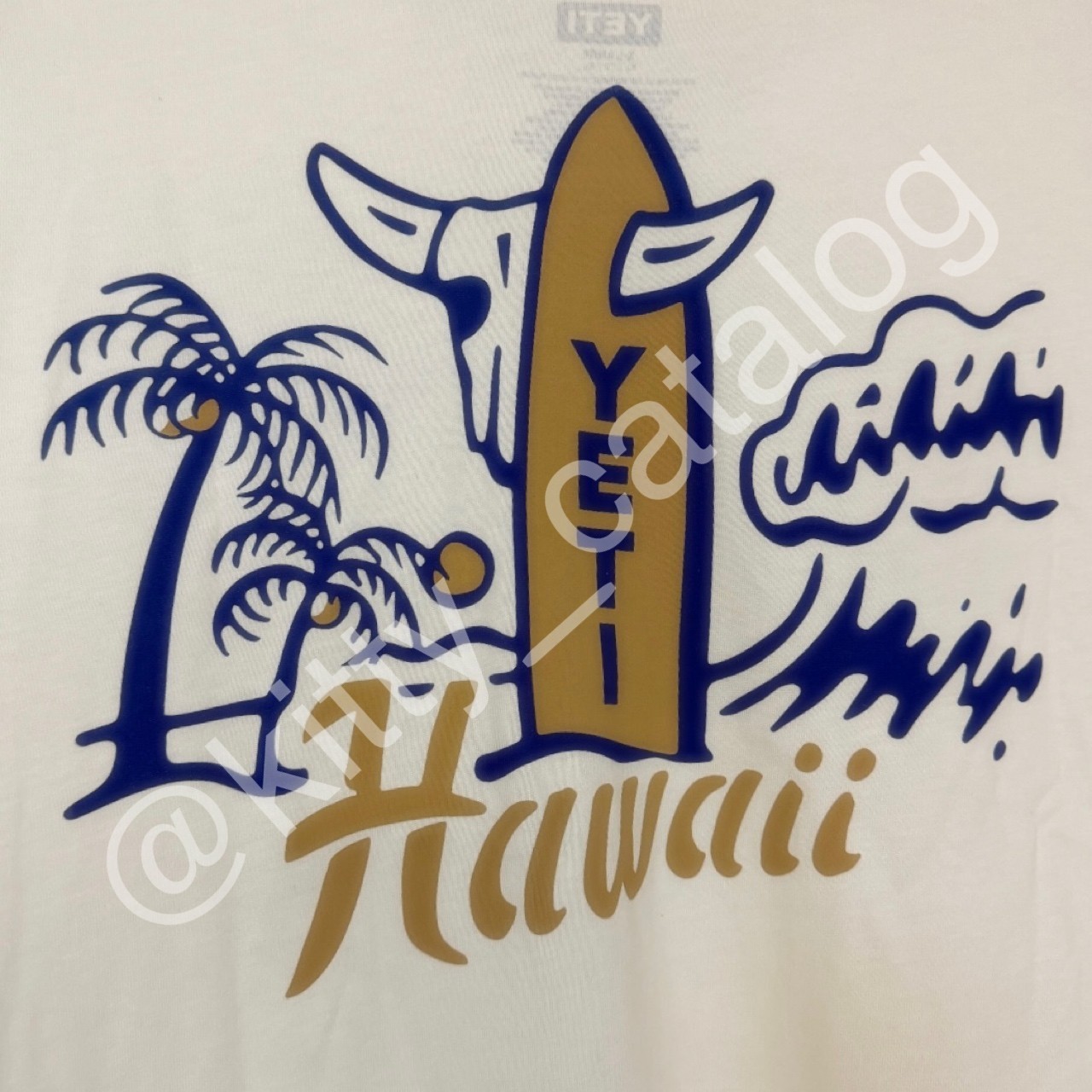 Yeti Hawaii Surfboard Skull Shirt, Multiple Sizes, Honolulu Store Exclusive