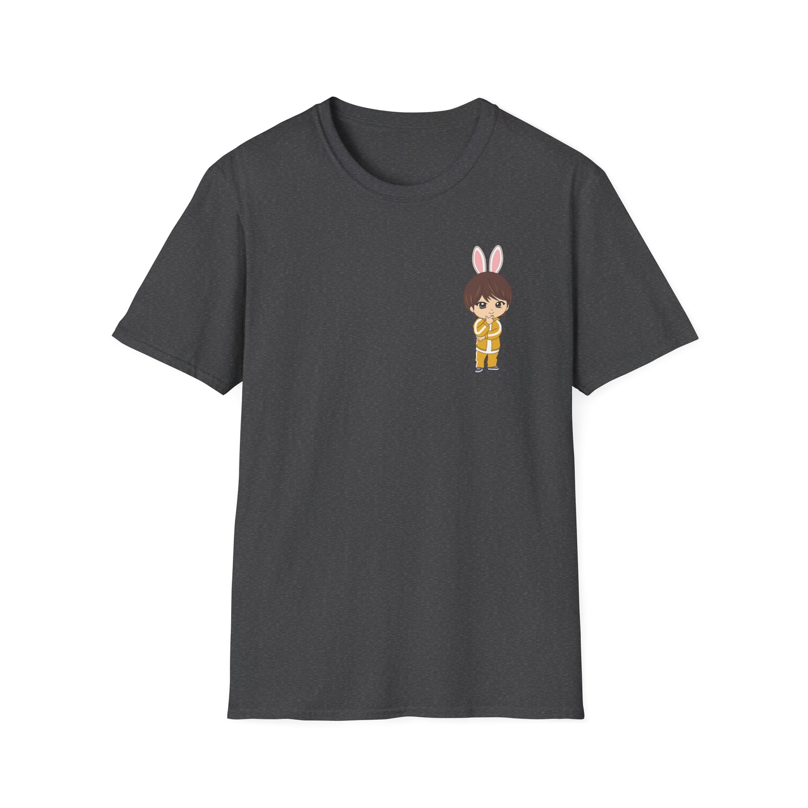 BTS Jin tinytan hop into Easter with BTS tinytan unisex softstyle tshirt