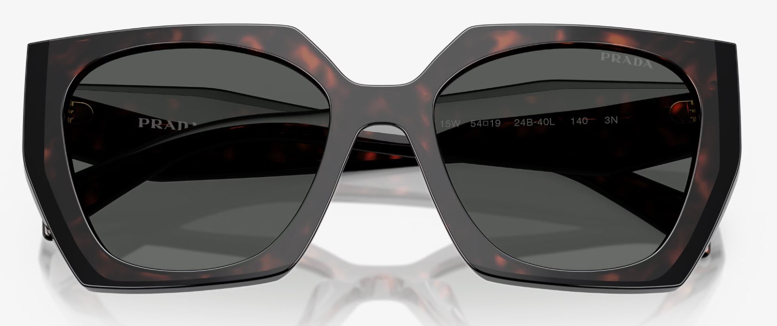 PRADA PR 15WS Root Black Dark Grey 54 mm Women’s Sunglasses – ships now