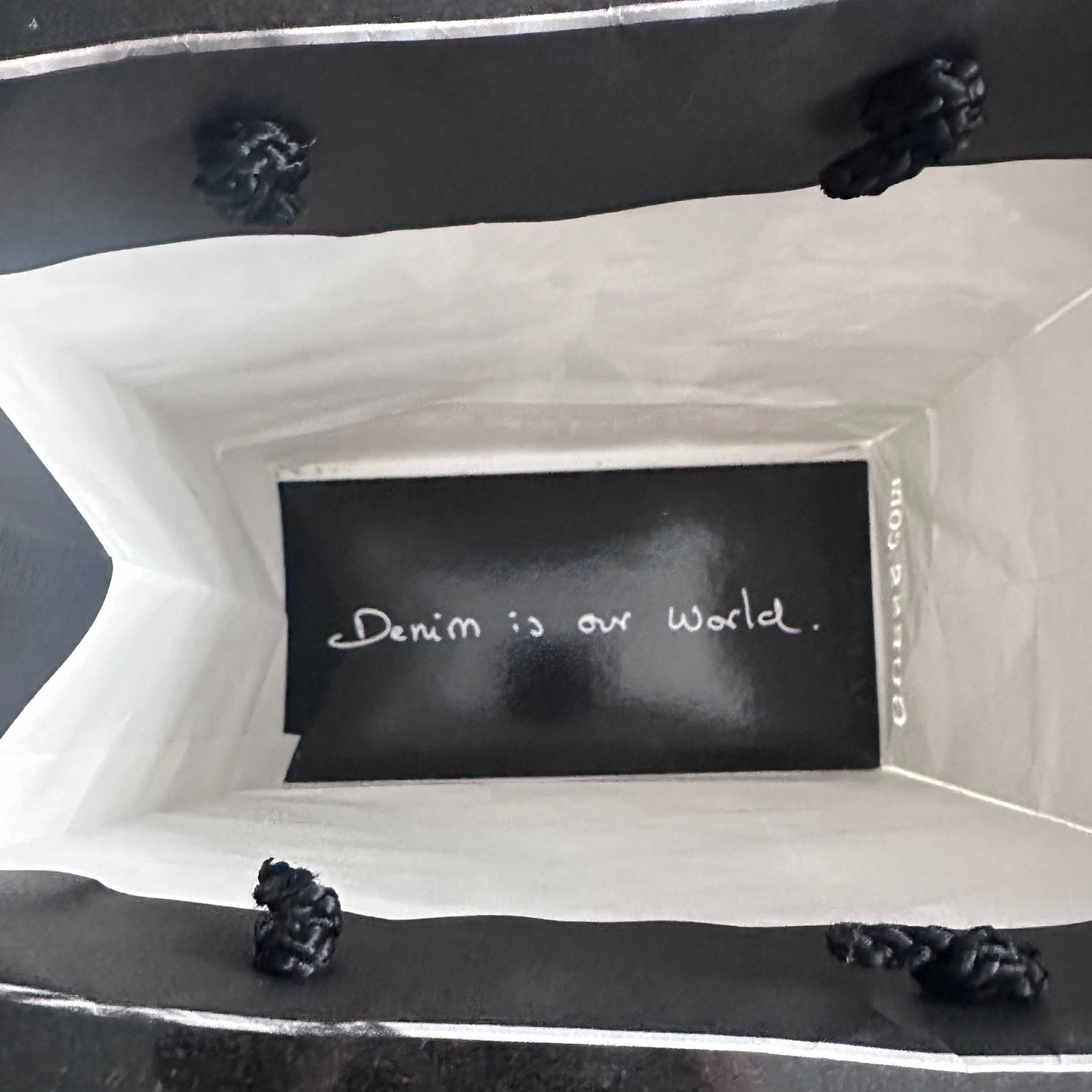 Anna Nicole Smith 1992 Guess paper bag limited addition 10.5 x 8.5 x 4.5 inches