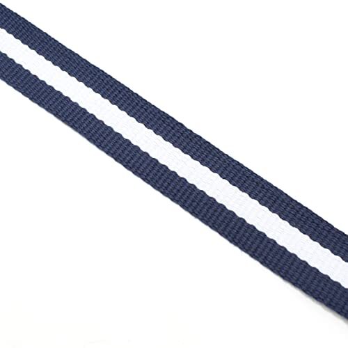 Canvas Web Belt D-Ring Buckle 1.25″ Wide Metal Tip Multi-Color