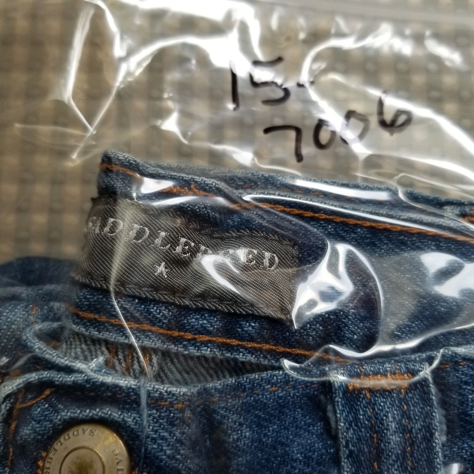 Saddlebred Straight Leg Carpenter’s Jeans Men’s W32x32 Blue Medium Wash Denim