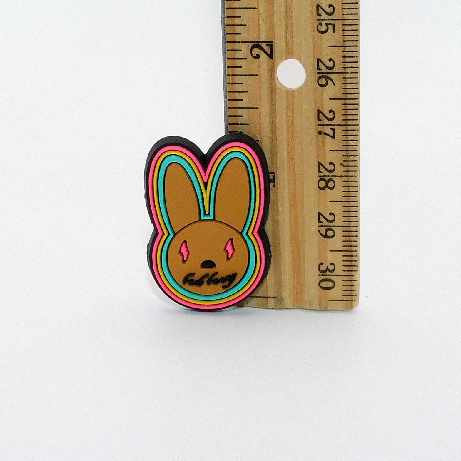 You Pick Bad Bunny Crocs Shoe Bag Keychain Case Charms Hearts Bunnies Music