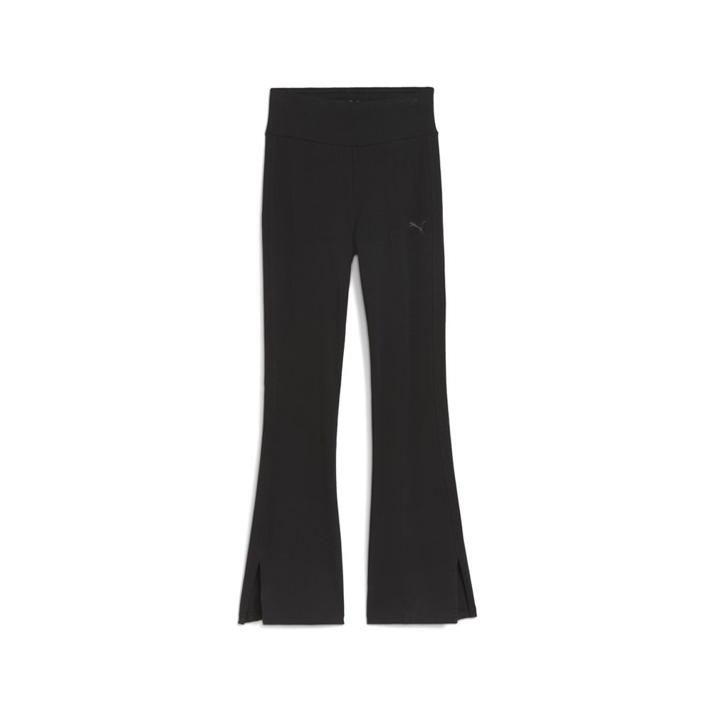 PUMA Her HighWaist Flared Leggings Womens Black Athletic Casual 68815601