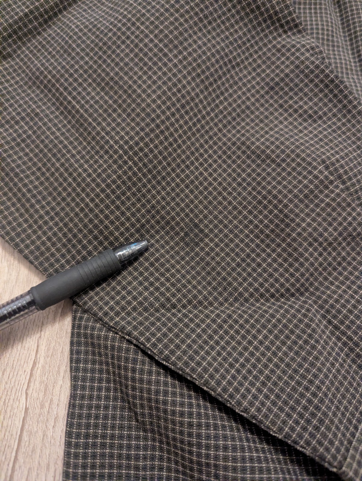 Pendleton Sir Pendleton Men’s L Brown Check Wool Worsted Button-Up Pockets