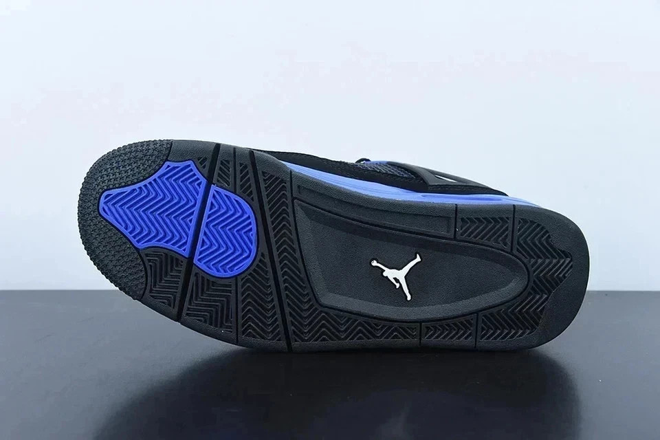NEW Jordan 4 Retro Black Blue Thunder ALL Men’s Size US 7-12