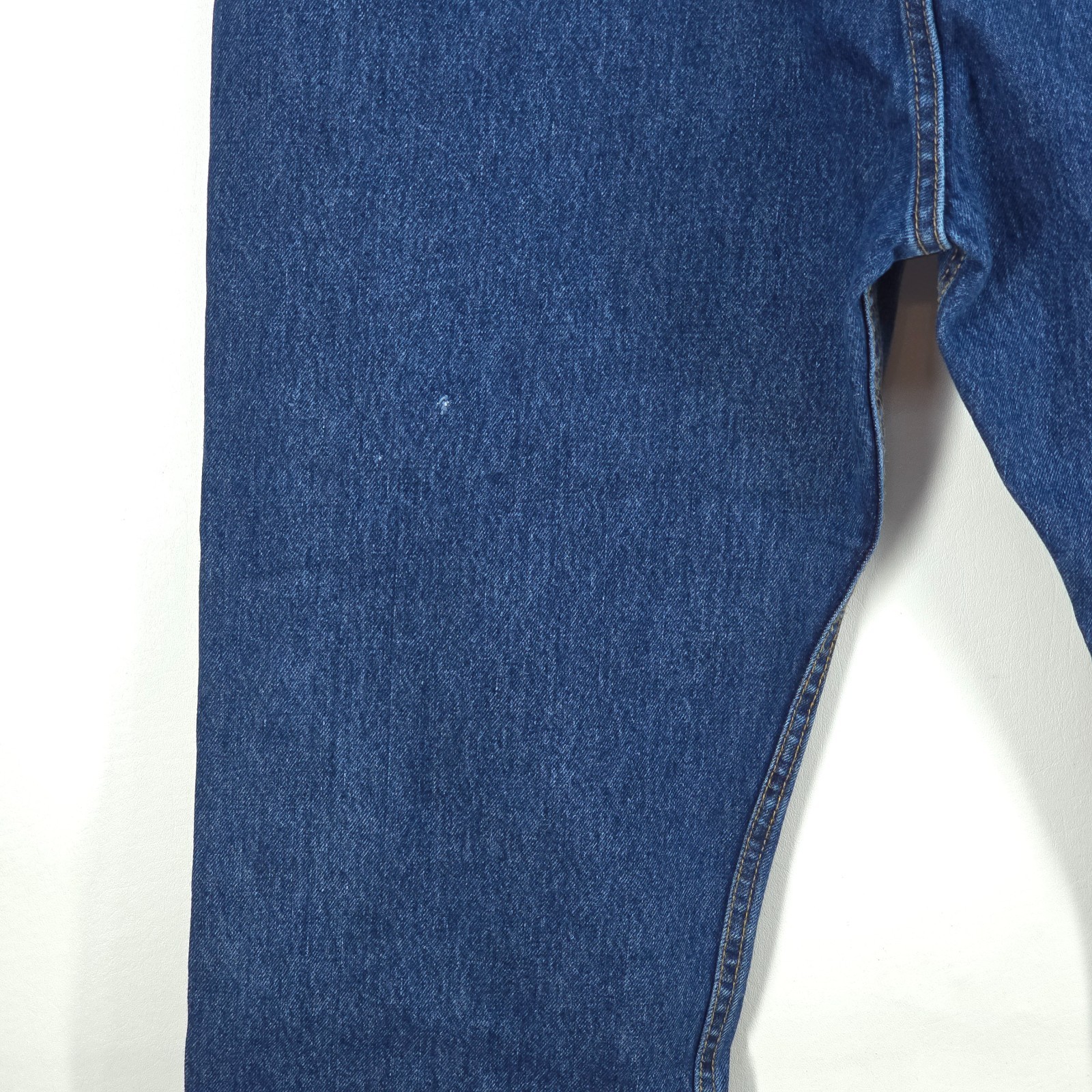 Levi’s 505 Denim Jeans Mens 42×29 (44×29) Dark Wash Regular Fit Straight Leg