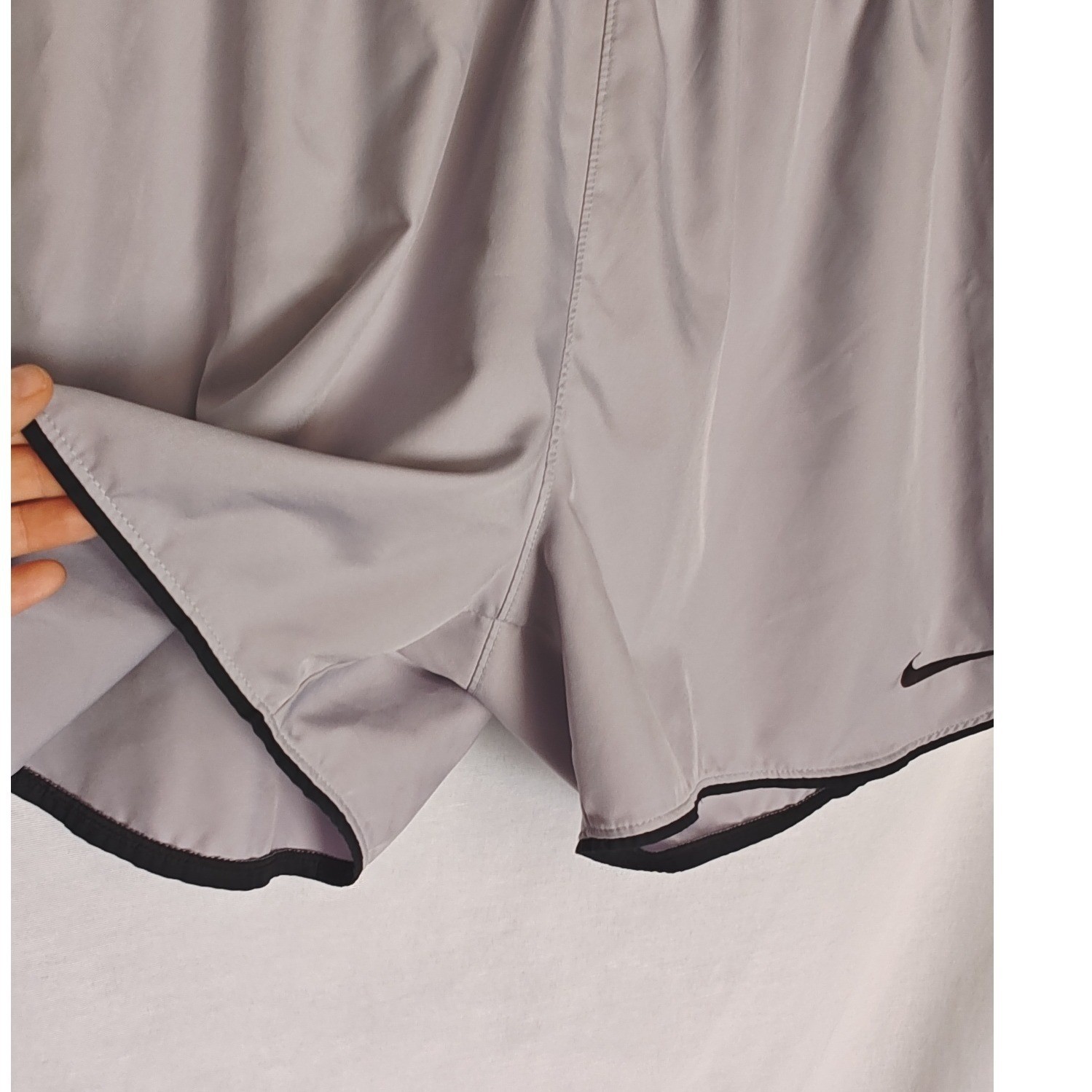 Nike Dri-FIT Laser V Woven Shorts Light Gray Large L Soccer Atheltic DH8302-012