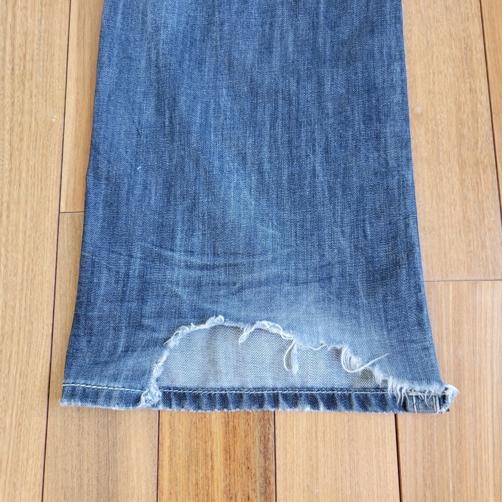 Salvage Supply Company Men’s Mayhem Bootleg Jeans Size 38×33 Western Distressed