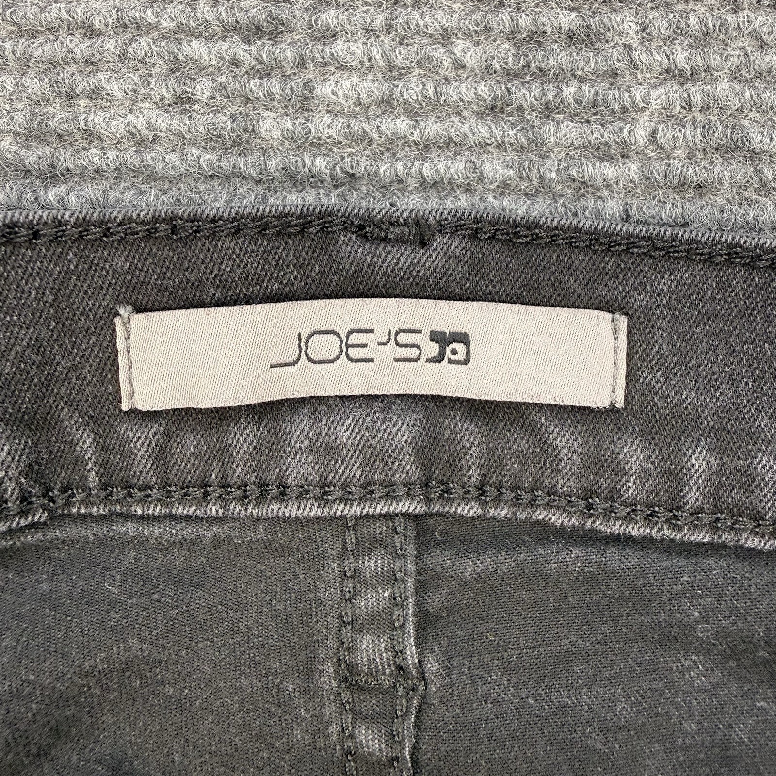 Joe’s Jeans Mens 38×31 Black Washed Marble Straight Fit Denim
