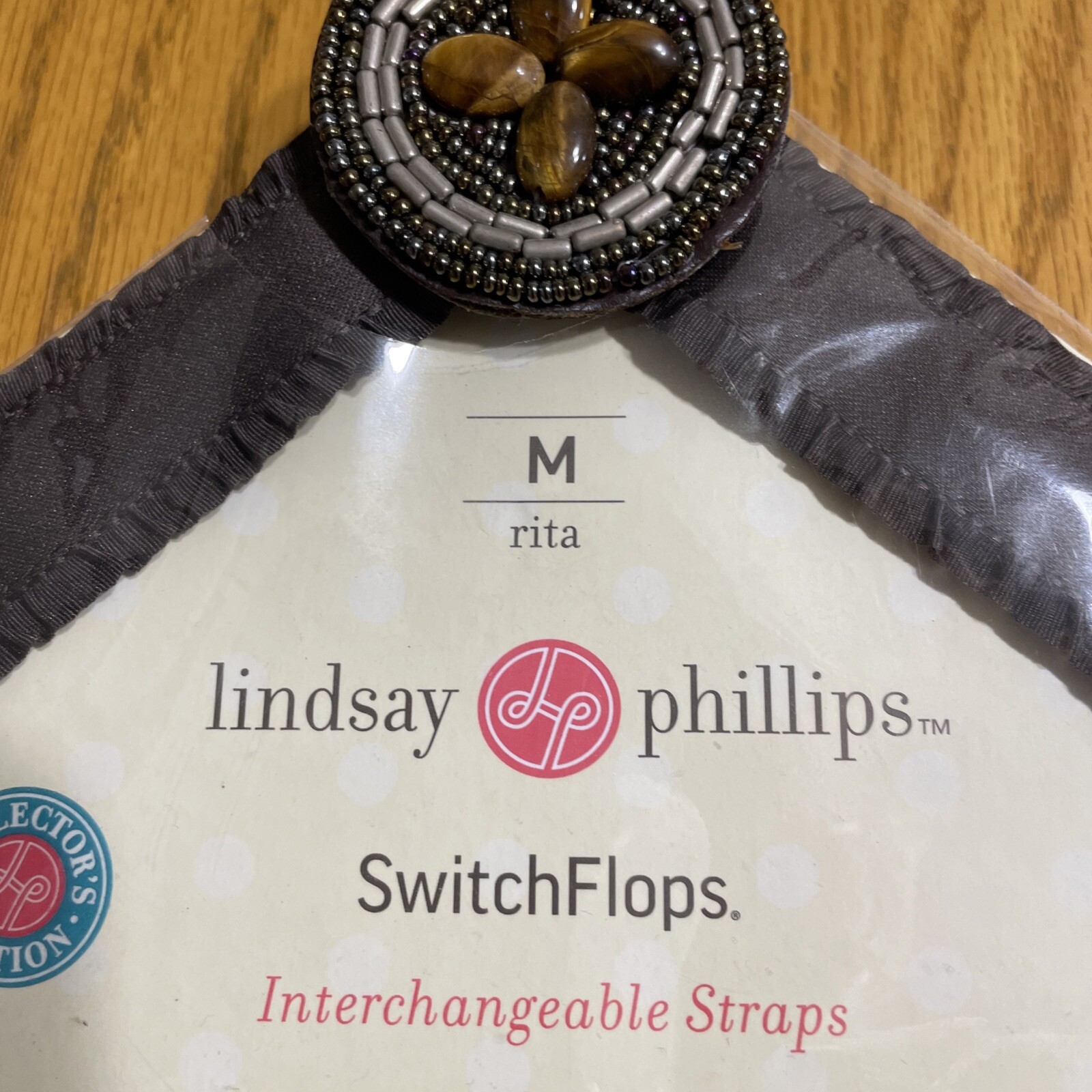 SWITCH FLOPS Lindsay Phillips Interchangeable Shoe Straps Med SEE CHART